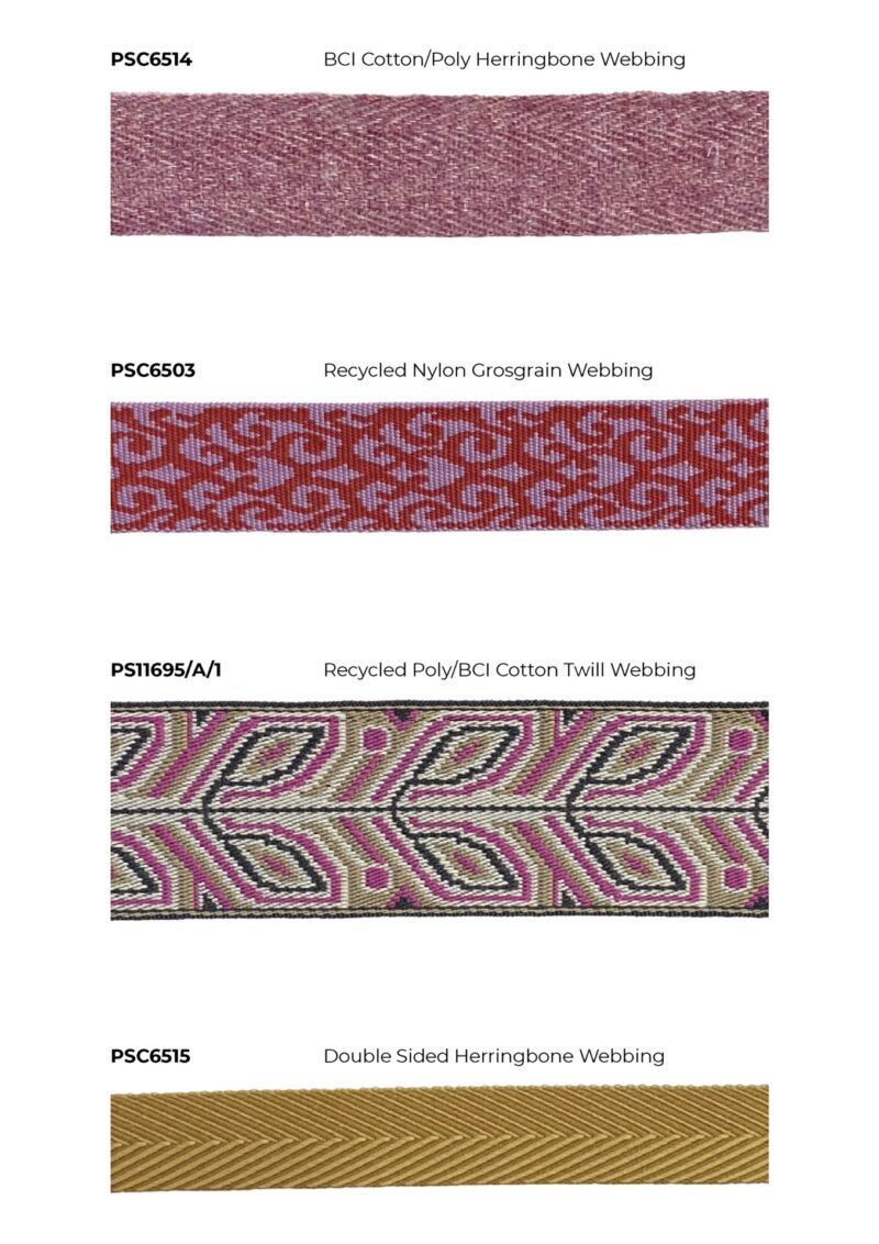 Webbing suppliers | Pro-Stretch webbing trims